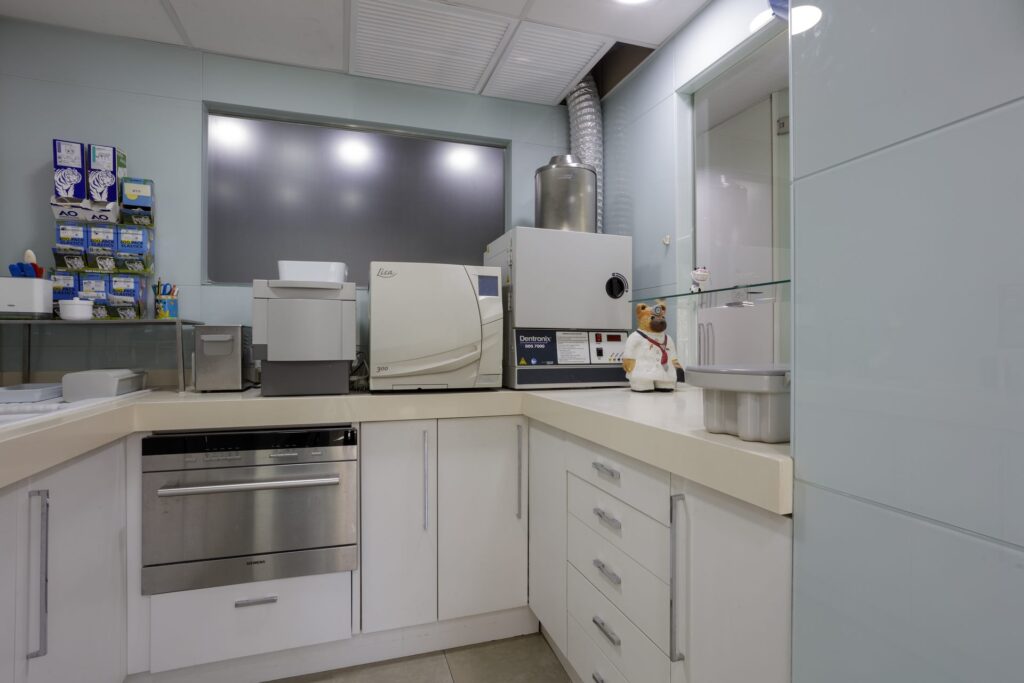 Sala de esterilización en Gandía